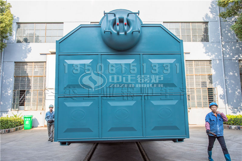 新型燃氣導熱油鍋爐采購現場