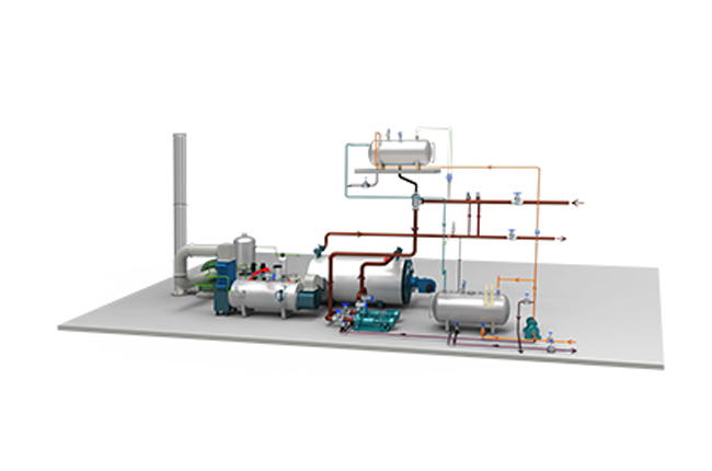 YYW(臥式)燃油導熱油鍋爐圖片
